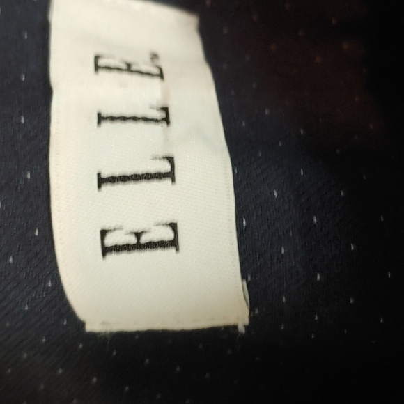 Elle Blue Silver Dot Pants Size 12 - Picture 3 of 7